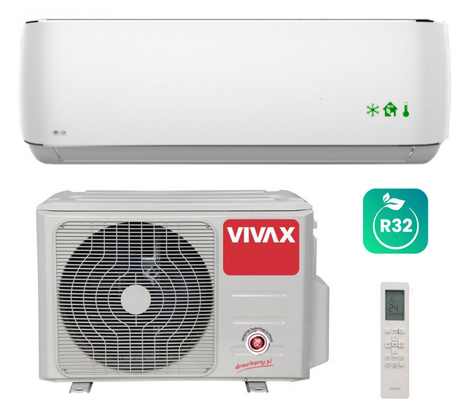 Wandklimagerät Vivax 3,5kW E-Design Pro ACP-12CH35AEEI R32 PRO