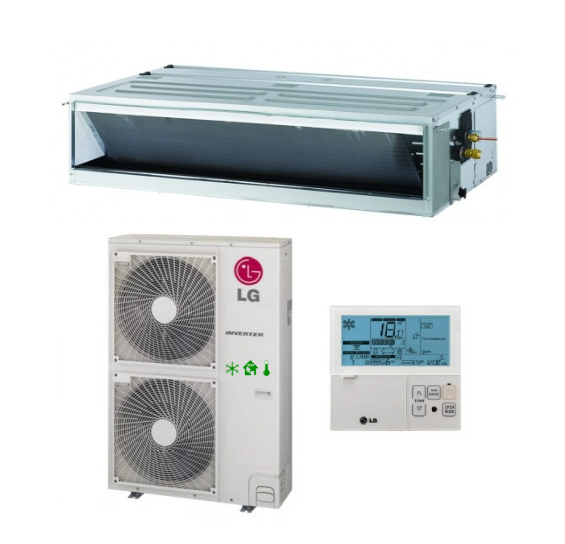 Duct Klimaanlage LG H-Inverter durchschnittlich 13,4 kW