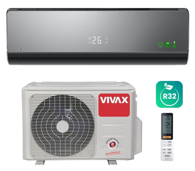 Vivax W-Design ACP-12CH35REWI R32 3,5kW Wandklimagerät