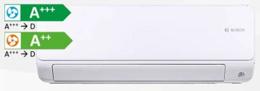 BOSCH Climate 6000i 7,0 kW R32 Wandklimagerät + Wi-Fi-Modul