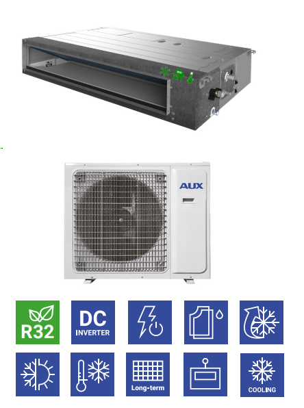 Klimatyzator kanałowy AUX 8,4kW