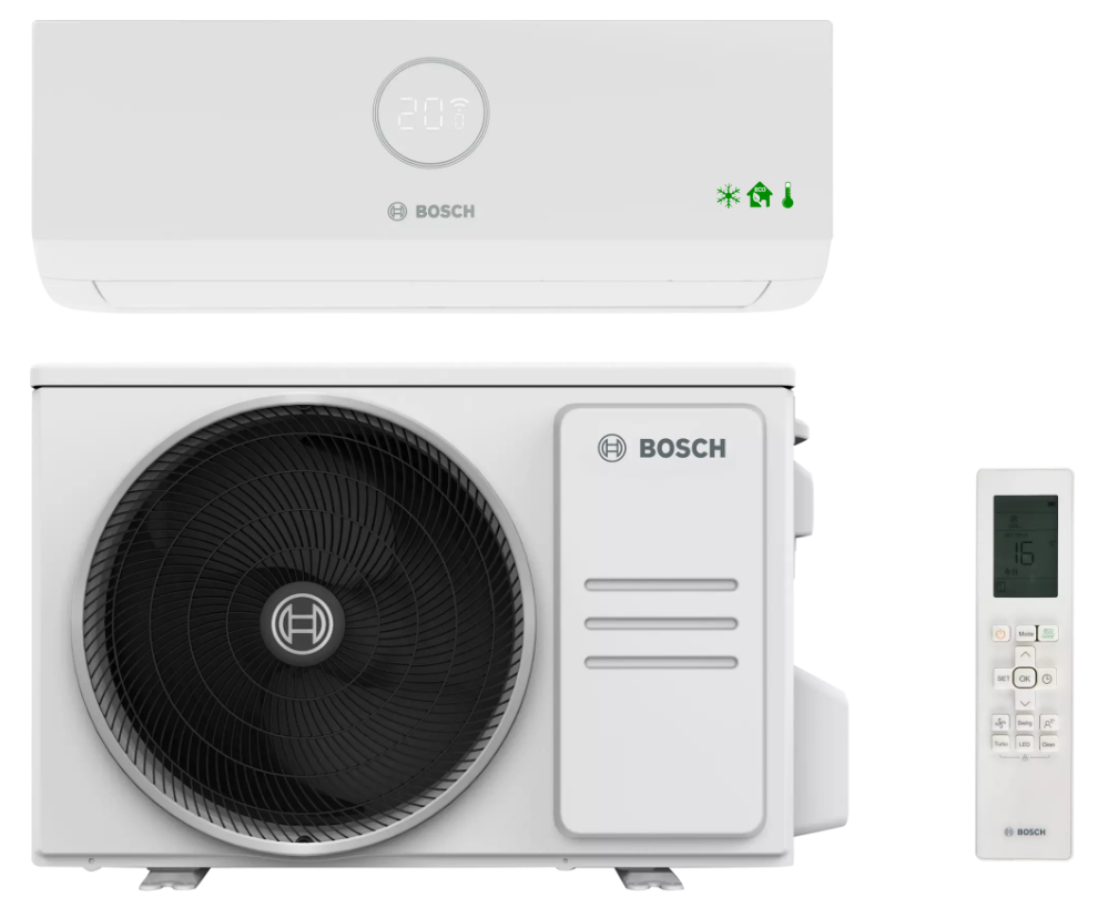 BOSCH Climate 3000i 3,5 kW R32 Wandklimagerät