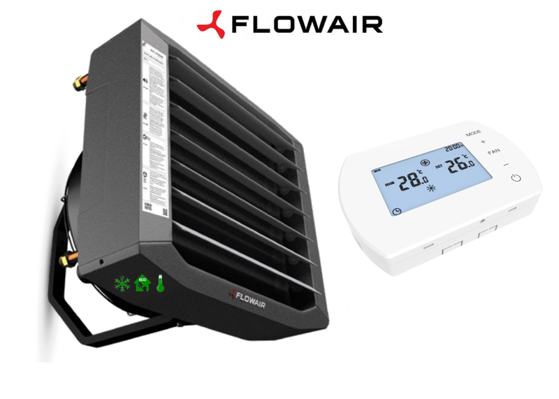 FLOWAIR LEO XL3 121kW water heater + HMI controller