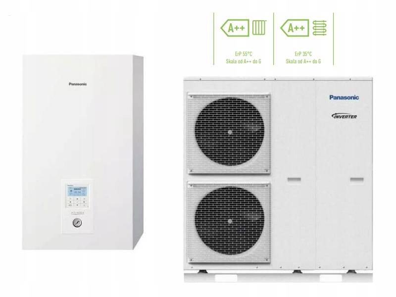 Pompa ciepła Panasonic Aquarea T-CAP KIT-WXC12H9E8 12kW R410 3F