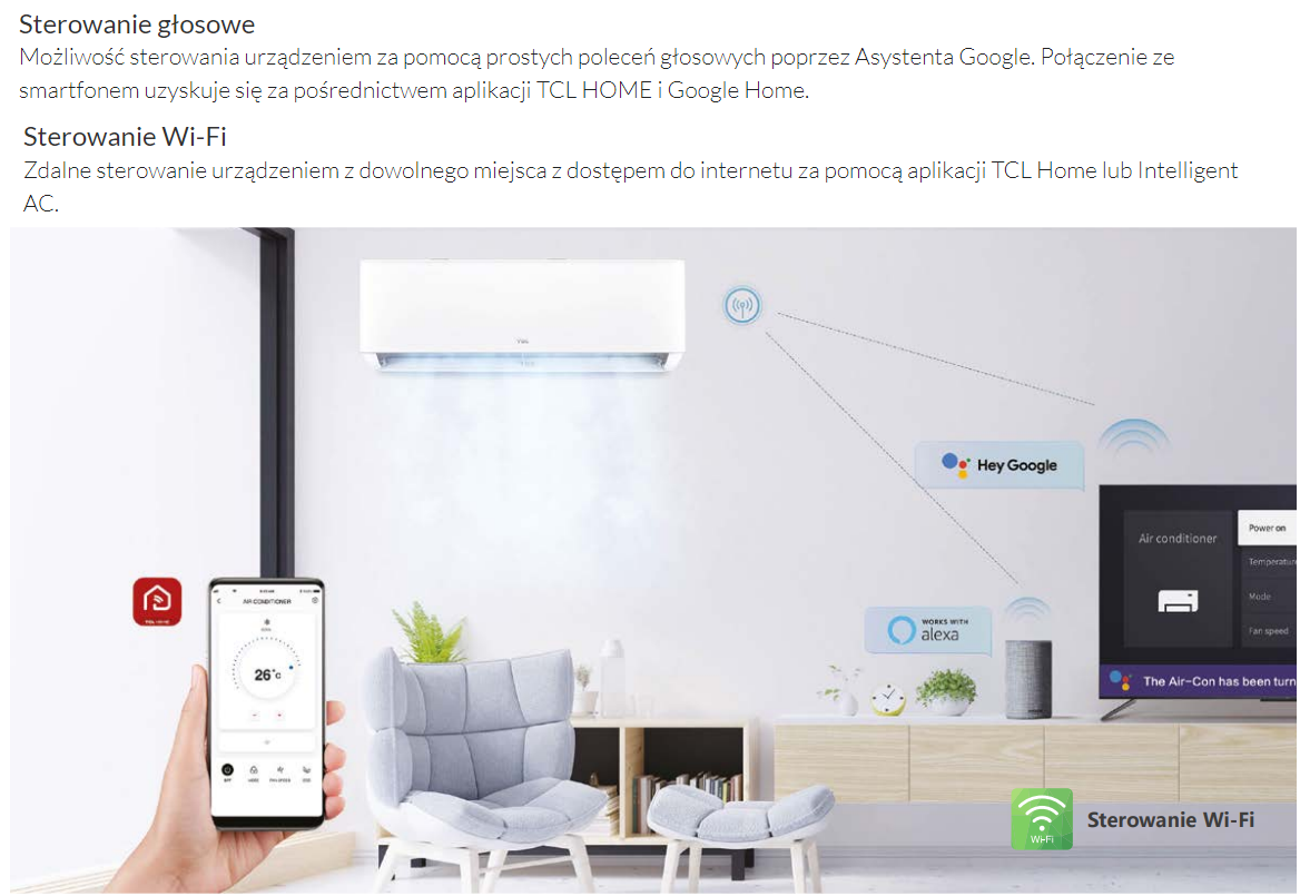 Wandklimagerät TCL Elite XA73I 6,8kW Neu!