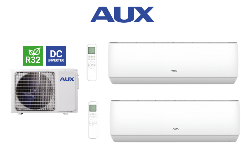 Multi-systems AUX J-SMART 2,0kW + 3,5kW