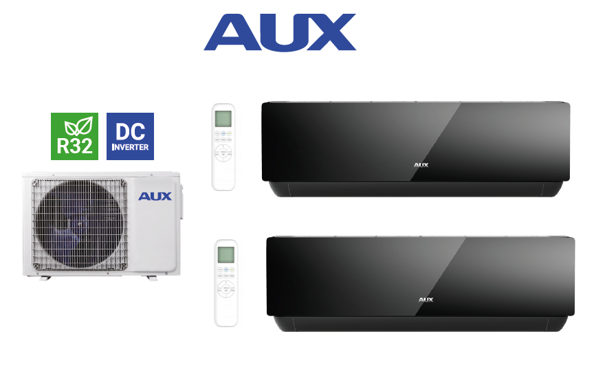 Multi-Systeme  AUX J-SMART ART 2,0 kW + 5,2 kW