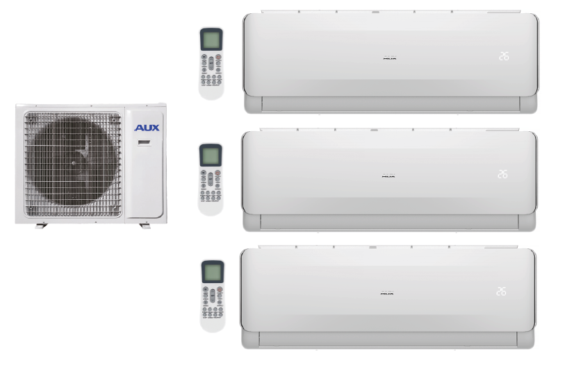 Multi systems AUX FREEDOM 2x 2,0kW + 5,2kW