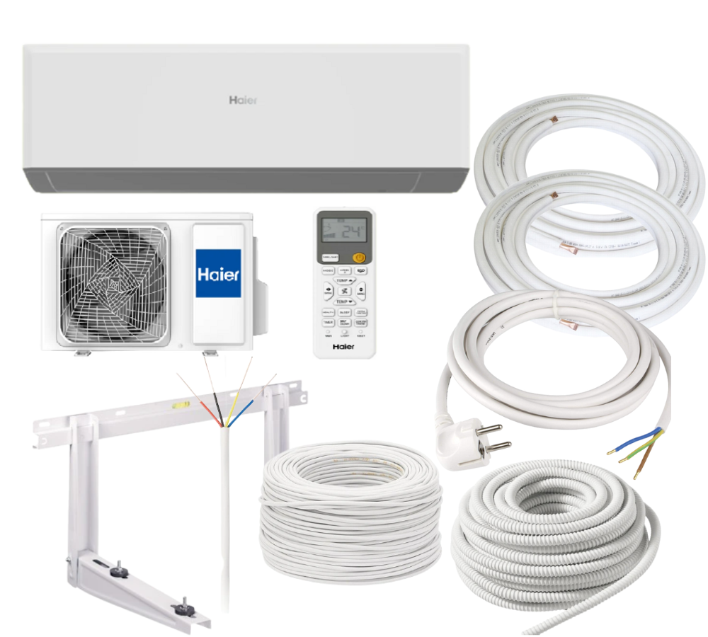 HAIER REVIVE PLUS 3.5kW wall air conditioner + 5in1 kit!