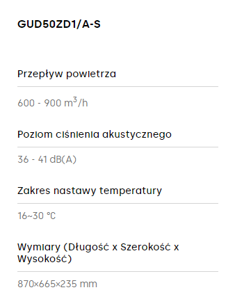 Klimatyzator przypodłogowo-sufitowy GREE 5,0kW