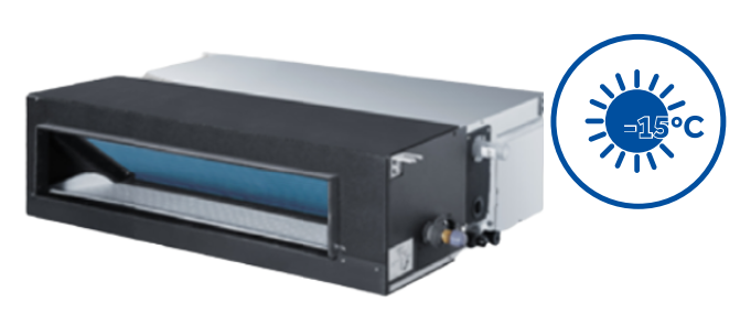 Haier DUCT air conditioner with an average pressure of 7,1 kW