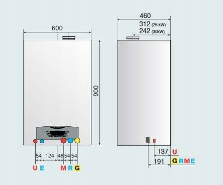 Condensing gas boiler CLAS ONE B 35