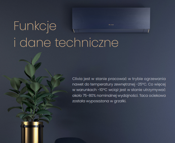 Gree Clivia weiße 5,3 kW Wandklimaanlage