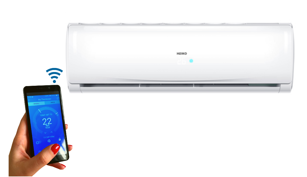 Wandklimagerät HEIKO BRISA 3,2 kW R32