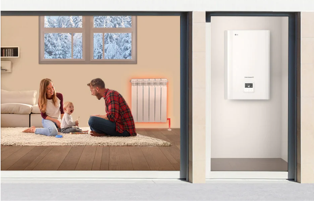 LG Hydrosplit Wärmepumpe HU161MRB/HN1600MC.NK1 16kW 1F