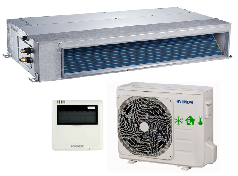 Hyundai 14,0 kW duct air conditioner R32 A++