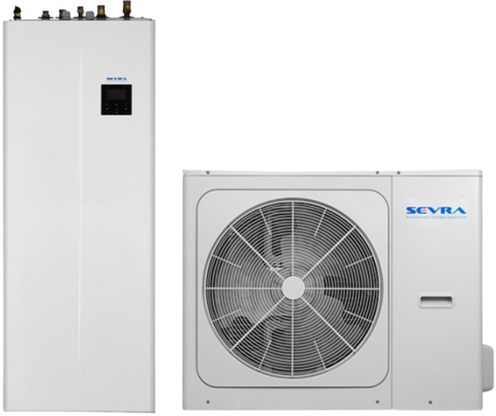 SEVRA Split 14,5 kW Split 3-Phasen-Wärmepumpe