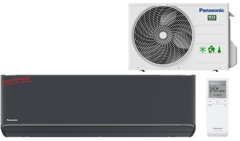 Wall air conditioner PANASONIC ETHEREA GRAPHITE 4,2kW R32 New