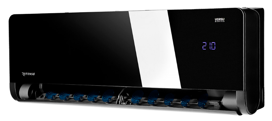 Wandklimagerät ROTENSO Versu Mirror X R15 2,6kW Neu!