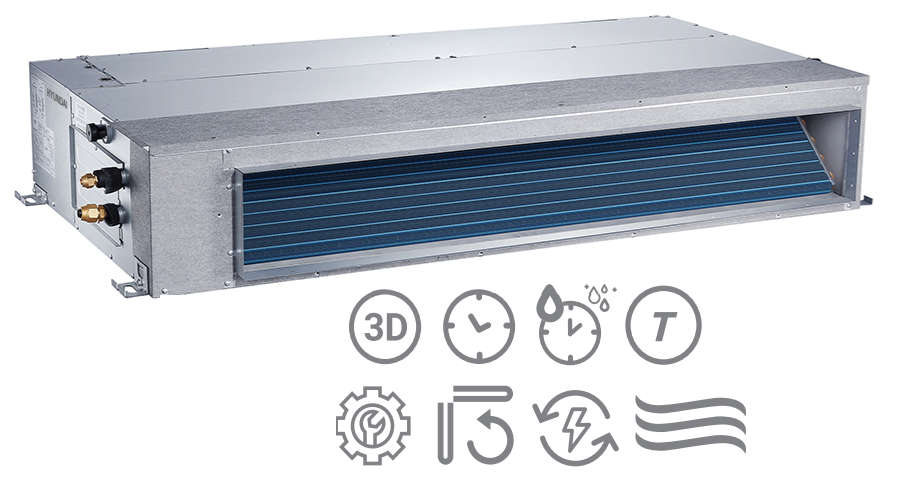 Hyundai 15,5 kW Kanalklimaanlage R32 A++