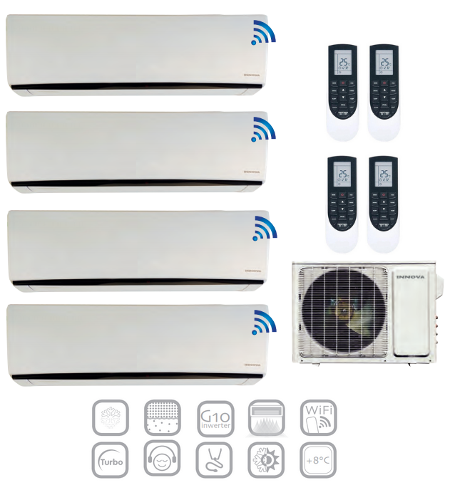 Zestaw multi INNOVA 3x 2,7kW + 3,5kW