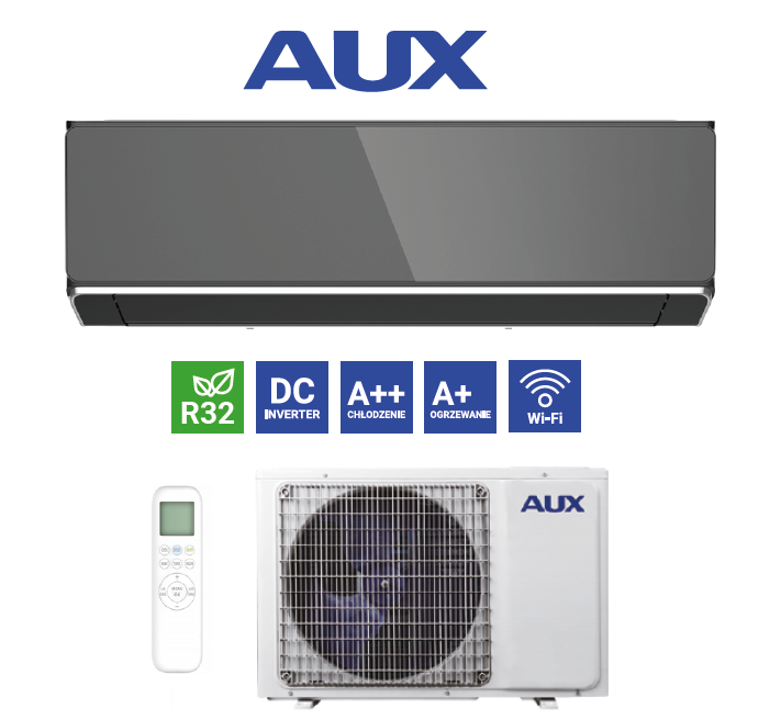 Wall air conditioner AUX HALO DELUXE 2,7kW