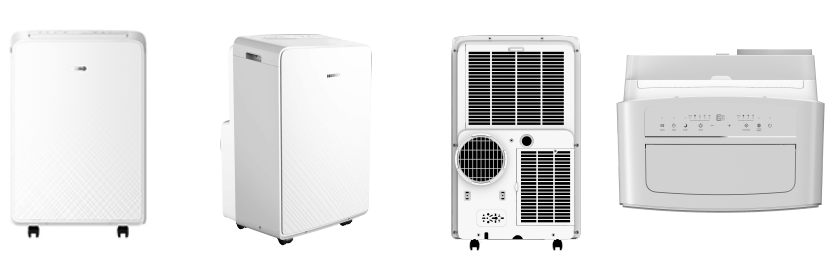 Portable HEIKO 3.4kW air conditioner