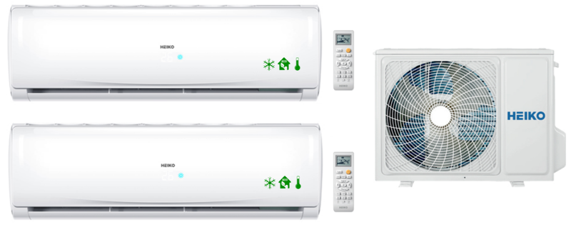 Air conditioner multi set HEIKO Brisa 2x 2.6 kW + outdoor unit 5kW