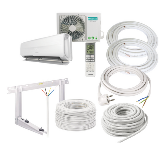 Klimatyzator ścienny Hisense Fresh Master 2,6kW+ zestaw 5w1 