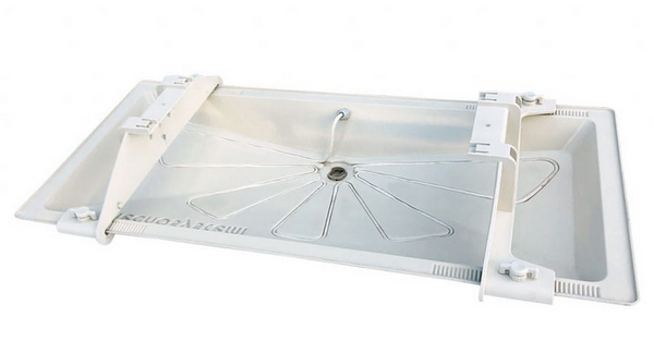 Taca ociekowa "Blue river" (850 x400mm) + 3m kabel grzewczy z wbudowanym termostatem + uchwyty mocujące      