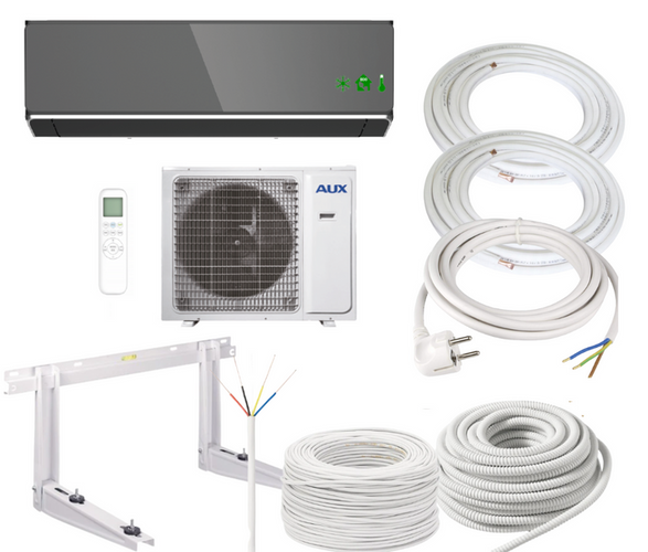 Klimatyzator ścienny AUX HALO DELUXE 7,3kW + zestaw 5w1 ! 