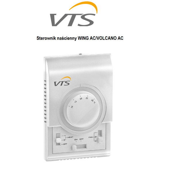Sterownik naścienny VTS WING AC/VOLCANO AC