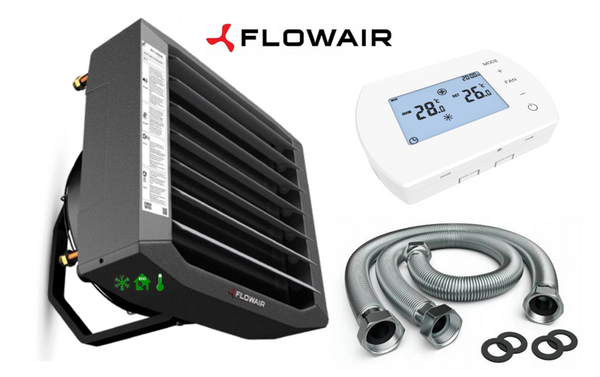 Nagrzewnica wodna FLOWAIR LEO XL3 121kW 4w1 +HMI