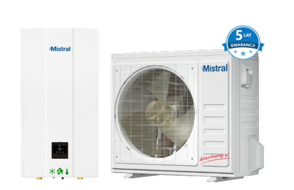 Pompa ciepła Mistral Split 8kW R32