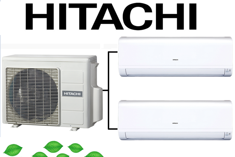 Klimatyzator multi HITACHI PERFORMANCE 2,0kW+2,5kW