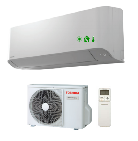 Klimatyzator ścienny Toshiba KRTP Digital Inverter 2,5 kW