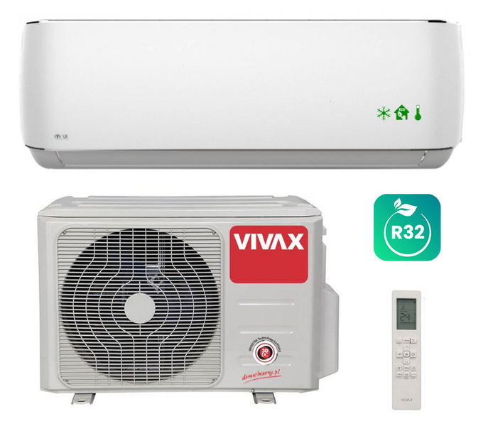 Klimatyzator ścienny Vivax 3,5kW Y Design ACP-12CH35AEYIs R32 