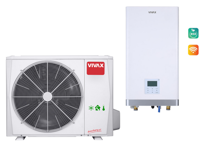 Pompa ciepła VIVAX Split 10kW 1faza